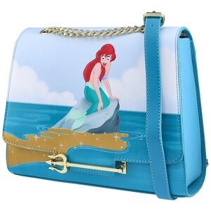 Disney Ariel The Little Mermaid Loungefly Crossbody Bag